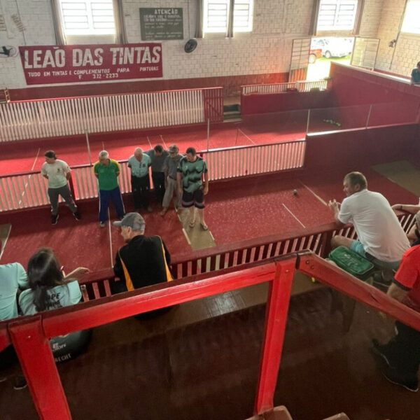 Rodada do municipal de bocha de Bozano agita a cancha do Riograndense B